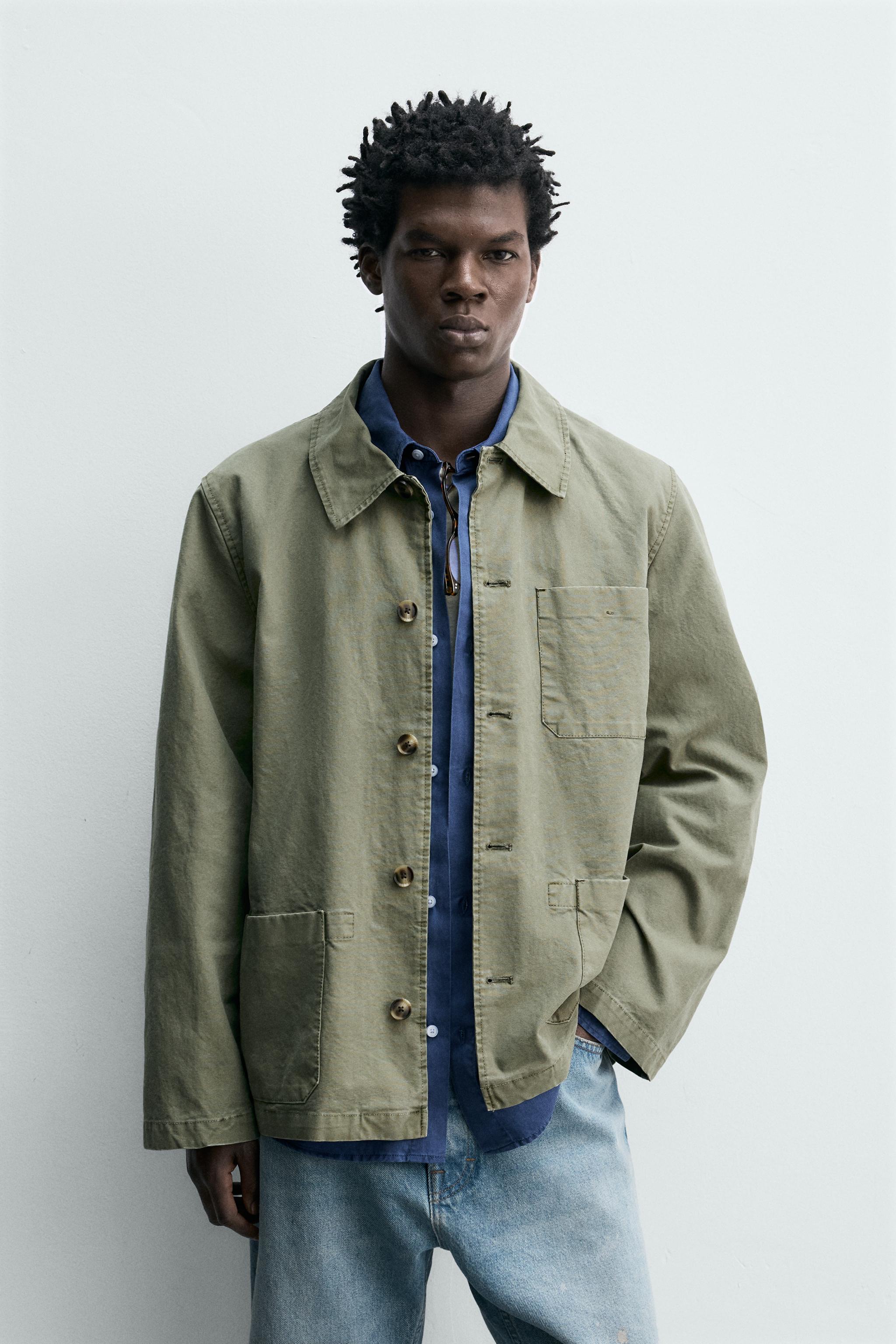 SURCHEMISE REGULAR FIT DÉLAVÉE